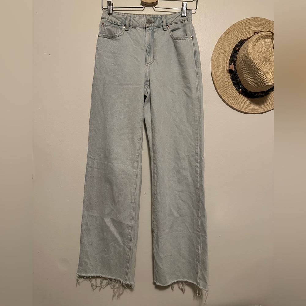Garage Light Wash Baggy Jeans